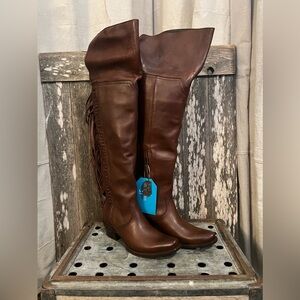 BRAND NEW!! Lane Boots Katori over the knee- 7.5